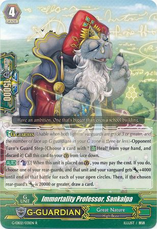 Immortality Professor Sankalpa G EB02 031EN Rare R G Extra Booster 2 The Awakening Zoo Singles Immortality Professor Sankalpa G EB02 031EN Rare R G Extra Booster 2 The Awakening Zoo Singles