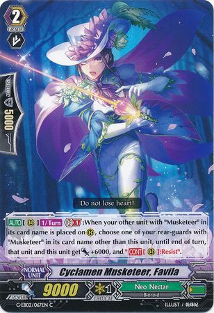 Cyclamen Musketeer Favila G EB02 067EN Common C Cyclamen Musketeer Favila G EB02 067EN Common C