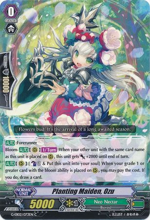 Planting Maiden Ozu G EB02 073EN Common C Planting Maiden Ozu G EB02 073EN Common C