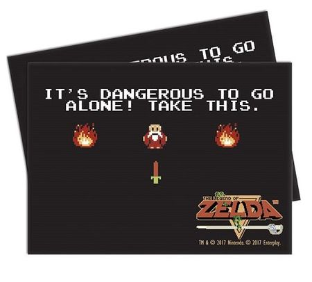 The Legend of Zelda Dangerous 65ct Standard Sized Sleeves UP85443 Sleeves The Legend of Zelda Dangerous 65ct Standard Sized Sleeves UP85443 Sleeves