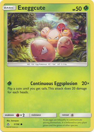 Exeggcute 1 156 Common Sun Moon Ultra Prism Singles Exeggcute 1 156 Common Sun Moon Ultra Prism Singles