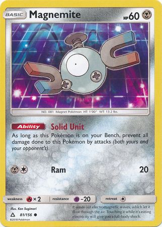Magnemite 81 156 Common Magnemite 81 156 Common