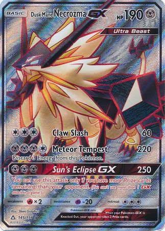 Dusk Mane Necrozma GX - Pokemon