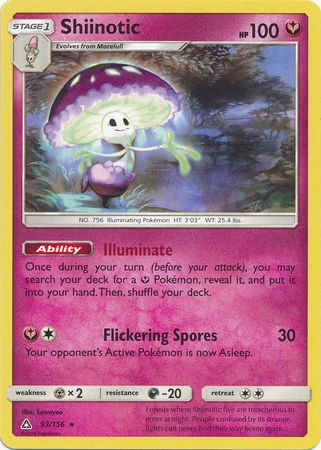 Shiinotic 93 156 Rare Shiinotic 93 156 Rare