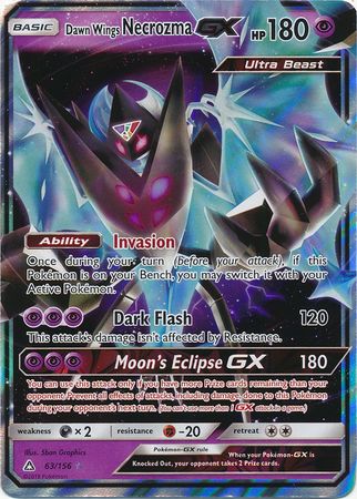 Dawn Wings Necrozma-GX (Ultra Prism 63/156) – TCG Collector
