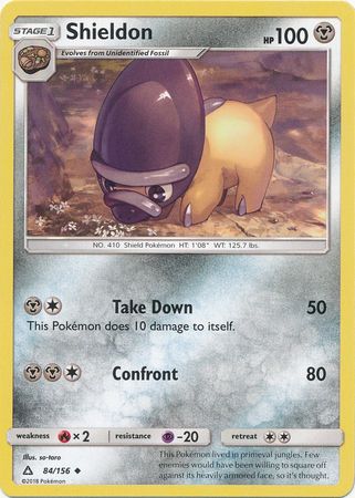 Shieldon 84 156 Uncommon Sun Moon Ultra Prism Singles Shieldon 84 156 Uncommon Sun Moon Ultra Prism Singles