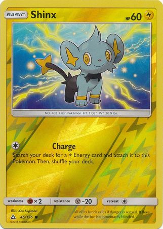 Shinx 46 156 Common Reverse Holo Shinx 46 156 Common Reverse Holo