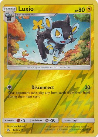 Luxio 47 156 Uncommon Reverse Holo Luxio 47 156 Uncommon Reverse Holo