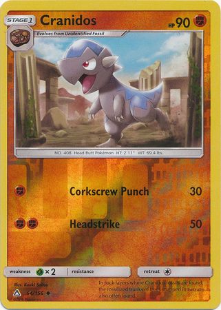 Cranidos 64/156 Pokemon SM Ultra Prism Card 