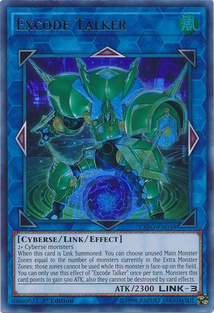 Ultra Japanese Excode Talker EXFO-JP038 Yugioh