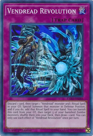 Vendread Revolution EXFO EN085 Super Rare 1st Edition Extreme Force EXFO 1st Edition Singles Vendread Revolution EXFO EN085 Super Rare 1st Edition Extreme Force EXFO 1st Edition Singles