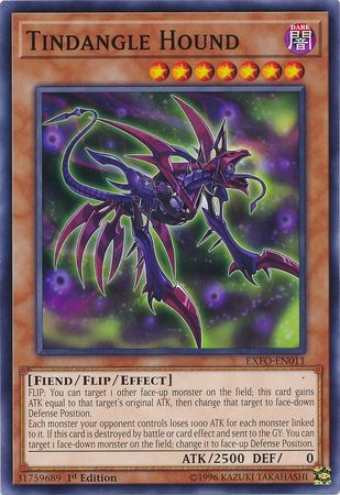 Tindangle Hound EXFO EN011 Common 1st Edition Extreme Force EXFO 1st Edition Singles Tindangle Hound EXFO EN011 Common 1st Edition Extreme Force EXFO 1st Edition Singles