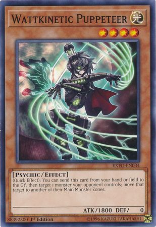 Wattkinetic Puppeteer EXFO EN034 Common 1st Edition Extreme Force EXFO 1st Edition Singles Wattkinetic Puppeteer EXFO EN034 Common 1st Edition Extreme Force EXFO 1st Edition Singles