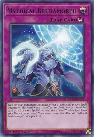 Mythical Bestiamorph EXFO EN073 Rare 1st Edition Extreme Force EXFO 1st Edition Singles Mythical Bestiamorph EXFO EN073 Rare 1st Edition Extreme Force EXFO 1st Edition Singles