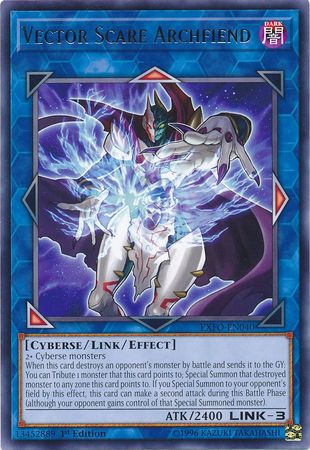 Vector Scare Archfiend EXFO EN040 Rare 1st Edition Vector Scare Archfiend EXFO EN040 Rare 1st Edition