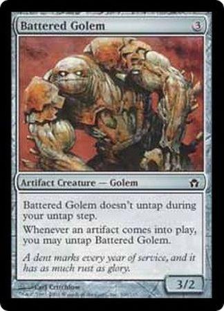 Battered Golem Fifth Dawn Singles Battered Golem Fifth Dawn Singles