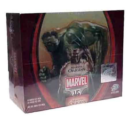 Marvel Origins Unlimited Booster Box 24 Packs VS System UDE Vs System Sealed Product Marvel Origins Unlimited Booster Box 24 Packs VS System UDE Vs System Sealed Product