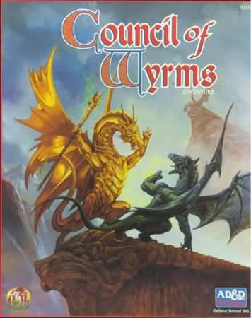 Council of Wyrms box set supplement AD D 2nd Edition RPG TSR1107 Dungeons Dragons Council of Wyrms box set supplement AD D 2nd Edition RPG TSR1107 Dungeons Dragons
