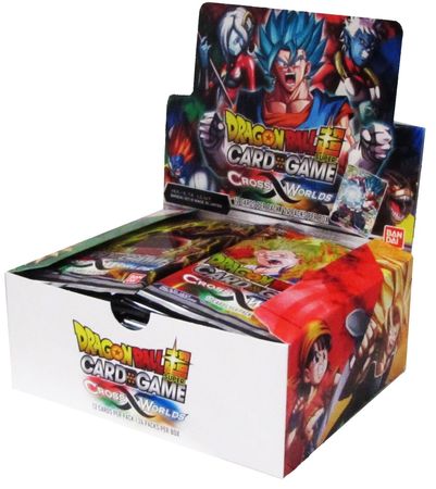 Dragon Ball Super Cross Worlds Booster Box of 24 Packs Bandai Dragon Ball Super Cross Worlds Booster Box of 24 Packs Bandai