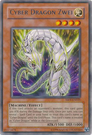 Cyber Dragon Zwei ABPF EN035 Rare Unlimited Absolute Powerforce ABPF Unlimited Singles Cyber Dragon Zwei ABPF EN035 Rare Unlimited Absolute Powerforce ABPF Unlimited Singles