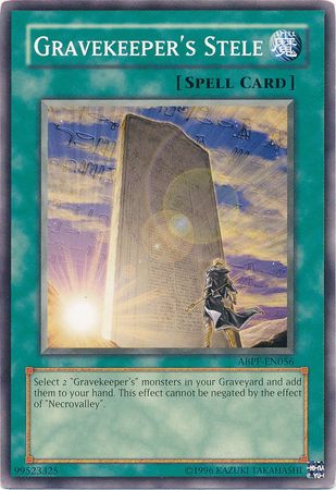 Gravekeeper s Stele ABPF EN056 Common Unlimited Gravekeeper s Stele ABPF EN056 Common Unlimited