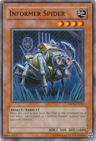 Informer Spider ABPF EN024 Common Unlimited Absolute Powerforce ABPF Unlimited Singles Informer Spider ABPF EN024 Common Unlimited Absolute Powerforce ABPF Unlimited Singles