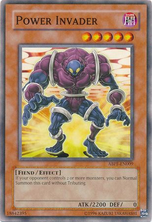 Power Invader ABPF EN009 Common Unlimited Power Invader ABPF EN009 Common Unlimited
