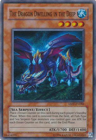 The Dragon Dwelling In The Deep ABPF EN086 Super Rare Unlimited The Dragon Dwelling In The Deep ABPF EN086 Super Rare Unlimited