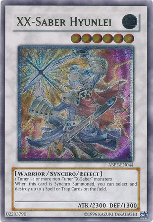 Ultimate Rare XX Saber Hyunlei ABPF EN044 Unlimited Absolute Powerforce ABPF Unlimited Singles Ultimate Rare XX Saber Hyunlei ABPF EN044 Unlimited Absolute Powerforce ABPF Unlimited Singles