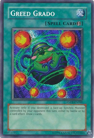 Greed Grado ANPR EN088 Secret Rare Unlimited Ancient Prophecy ANPR Unlimited Singles Greed Grado ANPR EN088 Secret Rare Unlimited Ancient Prophecy ANPR Unlimited Singles