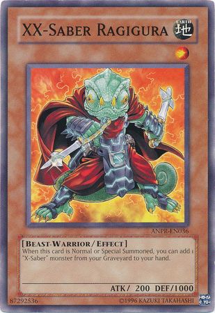 XX Saber Ragigura ANPR EN036 Common Unlimited Ancient Prophecy ANPR Unlimited Singles XX Saber Ragigura ANPR EN036 Common Unlimited Ancient Prophecy ANPR Unlimited Singles