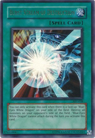 Burst Stream of Destruction AST 038 Ultra Rare Unlimited Burst Stream of Destruction AST 038 Ultra Rare Unlimited
