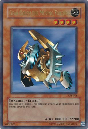 Gear Golem the Moving Fortress AST 018 Ultra Rare Unlimited Ancient Sanctuary AST Unlimited Singles Gear Golem the Moving Fortress AST 018 Ultra Rare Unlimited Ancient Sanctuary AST Unlimited Singles