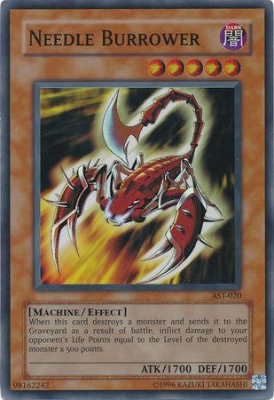 Needle Burrower AST 020 Super Rare Unlimited Needle Burrower AST 020 Super Rare Unlimited