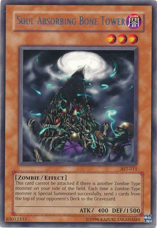 Soul Absorbing Bone Tower AST 011 Rare Unlimited Soul Absorbing Bone Tower AST 011 Rare Unlimited