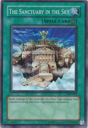 The Sanctuary in the Sky AST 042 Super Rare Unlimited The Sanctuary in the Sky AST 042 Super Rare Unlimited