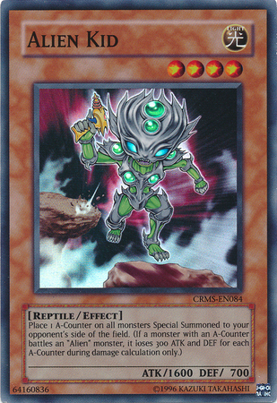Alien Kid CRMS EN084 Super Rare Unlimited Alien Kid CRMS EN084 Super Rare Unlimited