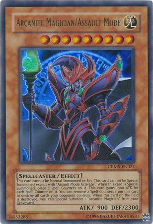 Arcanite Magician Assault Mode CRMS EN021 Ultra Rare Unlimited Arcanite Magician Assault Mode CRMS EN021 Ultra Rare Unlimited