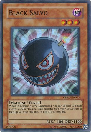 Black Salvo CRMS EN015 Super Rare Unlimited Black Salvo CRMS EN015 Super Rare Unlimited