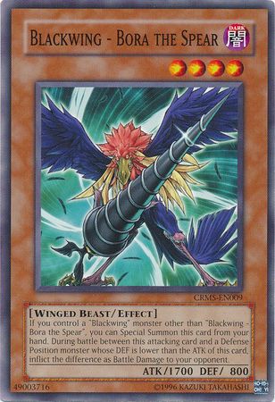 Blackwing Bora the Spear CRMS EN009 Common Unlimited Crimson Crisis CRMS Unlimited Singles Blackwing Bora the Spear CRMS EN009 Common Unlimited Crimson Crisis CRMS Unlimited Singles