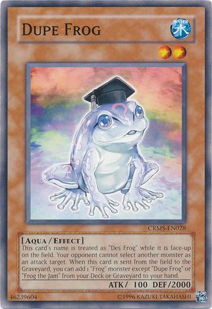 Dupe Frog CRMS EN028 Common Unlimited Dupe Frog CRMS EN028 Common Unlimited