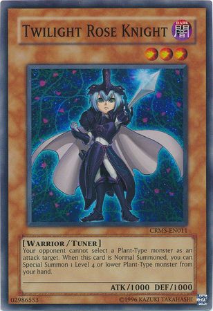 Twilight Rose Knight CRMS EN011 Super Rare Unlimited Twilight Rose Knight CRMS EN011 Super Rare Unlimited