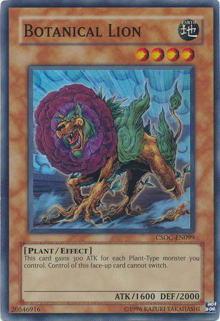 Botanical Lion CSOC EN099 Super Rare Unlimited Botanical Lion CSOC EN099 Super Rare Unlimited