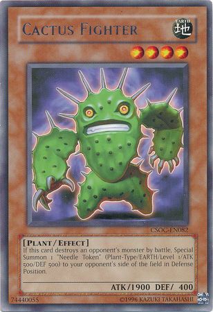 Cactus Fighter CSOC EN082 Rare Unlimited Cactus Fighter CSOC EN082 Rare Unlimited