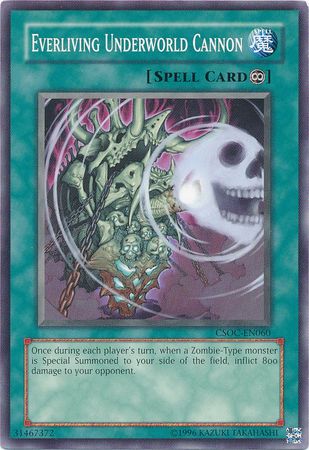 Everliving Underworld Cannon CSOC EN060 Common Unlimited Everliving Underworld Cannon CSOC EN060 Common Unlimited