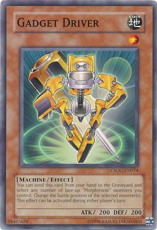 Gadget Driver CSOC EN014 Common Unlimited Crossroads of Chaos CSOC Unlimited Singles Gadget Driver CSOC EN014 Common Unlimited Crossroads of Chaos CSOC Unlimited Singles