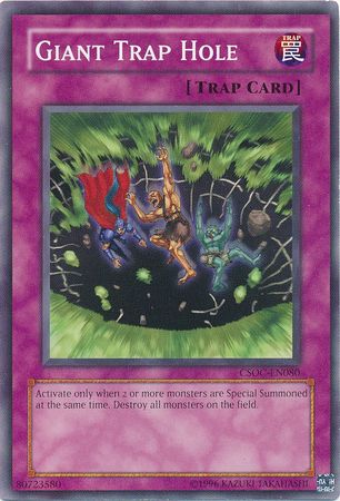 Giant Trap Hole CSOC EN080 Common Unlimited Crossroads of Chaos CSOC Unlimited Singles Giant Trap Hole CSOC EN080 Common Unlimited Crossroads of Chaos CSOC Unlimited Singles