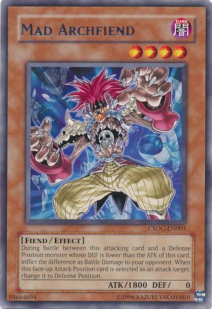 Mad Archfiend CSOC EN003 Rare Unlimited Mad Archfiend CSOC EN003 Rare Unlimited