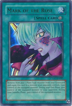 Mark of the Rose CSOC EN047 Ultra Rare Unlimited Mark of the Rose CSOC EN047 Ultra Rare Unlimited