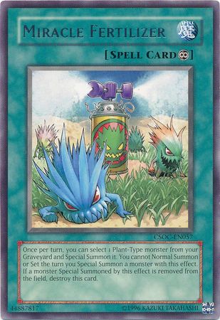 Miracle Fertilizer CSOC EN057 Rare Unlimited Miracle Fertilizer CSOC EN057 Rare Unlimited